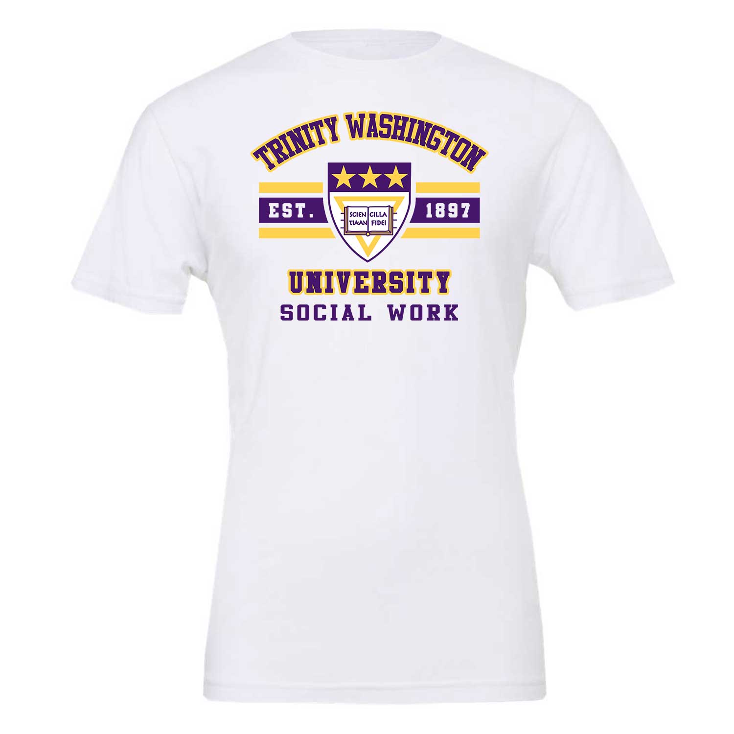 TrinityDC Social Work Tee (Arch Crest) - Image 2